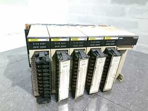 【中古動作品】管M118 三菱 電源ユニット PA204/ OMRON リレー接点 出力ユニット装置 OC225(x5個)