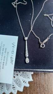 Tiffany&coジャスドロープダイヤモンド0,30ct/pt9¥0/ネックレス♪41cm