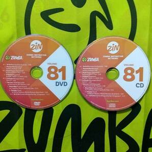 即決！　ZUMBA　ズンバ　ZIN81　CD＆DVD　インストラクター専用