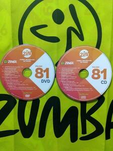 即決！　ZUMBA　ズンバ　ZIN81　CD＆DVD　インストラクター専用