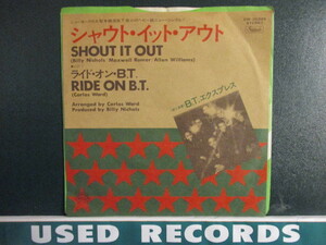 B.T.Express ： Shout It Out 7'' / 45s (( Soul )) c/w Ride On B.T. (( B.T. Express BTExpress BT Express / 落札5点で送料無料
