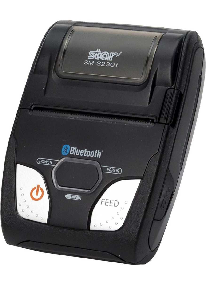 スター精密 Bluetooth POS レジ ロール プリンター スピーカー付-