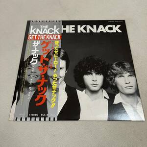 【国内盤帯付】THE KNACK GET THE KNACK ザナック ゲットザナック プロデュースマイクチャップリン/LP レコード/ ECS81250 / ライナー有 /