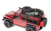 郵便送料込み　 1/10クローラー アクセサリー タミヤ AXIAL RC4WD CC-01CR-01 MF-01等に 荷物ネット（赤）_画像5