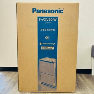 △【送料無料】Panasonic 加湿空気清浄機 ナノイーX F-VXV90-W ホワイト パナソニック 2022年11月モデル
