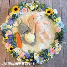 グレーうさぎ&人参セット♪ニューボーンフォト撮影衣装　記念　株　かぶ　赤ちゃん_画像8