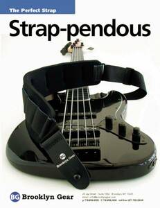 Brooklyn Gear Strap Bass ブルックリン ギア パーフェクト 新品