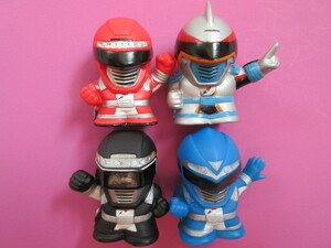  GoGo Sentai Boukenger 4 kind set sofvi mascot |... doll | silver * red other | commodity explanation column all part obligatory reading! bid conditions & terms and conditions strict observance!
