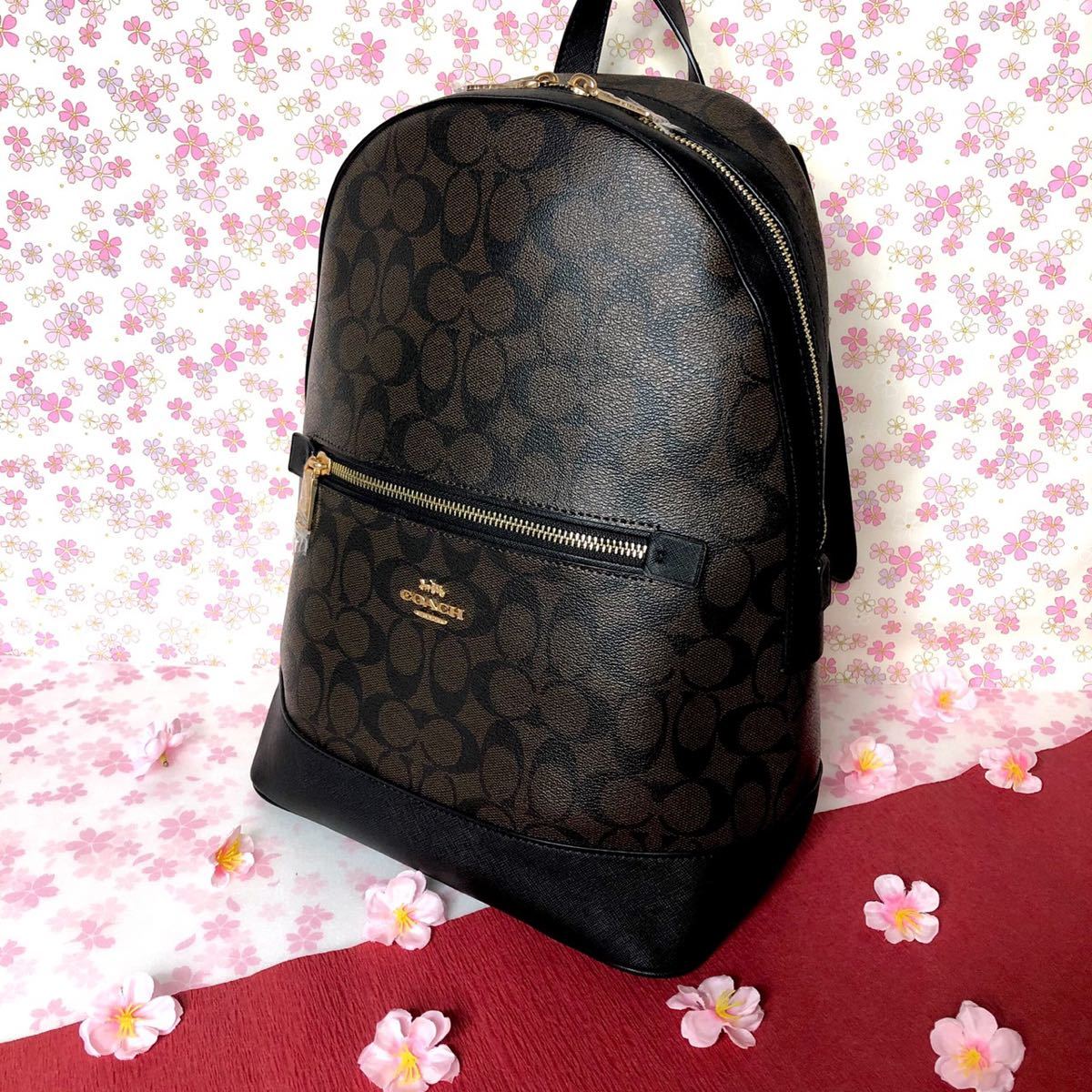 PayPayフリマ|COACH コーチ リュック 新品未使用 シグネチャー お洒落