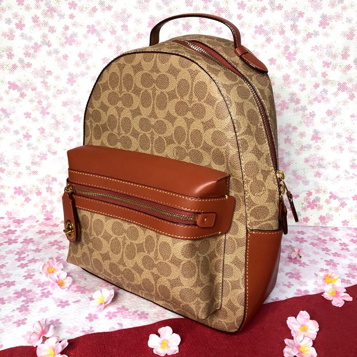 2022新生活 新品新作☆COACH ミニ トート バックパック・ダンシング