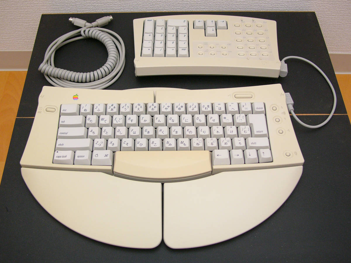 ヤフオク! -「apple adjustable keyboard」の落札相場・落札価格