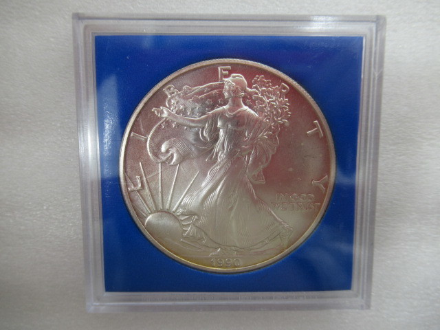 ヤフオク! -「イーグル銀貨 1990」の落札相場・落札価格