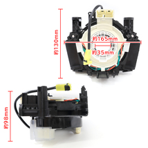 日産 デュアリス J10 KJ10 KNJ10 スパイラルケーブル ロールコネクタ B5567-CY70E B5567-JS40A 互換品 クルコン ステアリングスイッチ_画像4