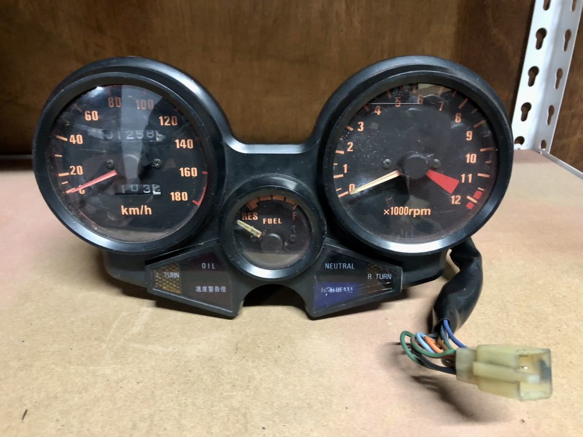 ヤフオク! -cbx400 メーターの中古品・新品・未使用品一覧