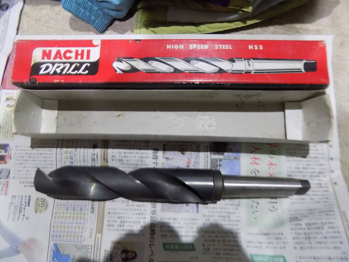 NACHi ナチ ハイスドリル テーパーシャンクドリル TD 34.2mm - 通販