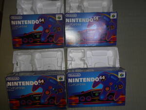  box only 4 stand amount black 4 box Nintendo 64 body Nintendo 64 N64 nintendo b