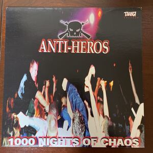 【 LP】Anti-Heros / 1000 Nights Of Chaos 検）Discharge GBH CLASH ハードコアパンク 80’S HARDCORE CRUST PUNKROCKロンナイ