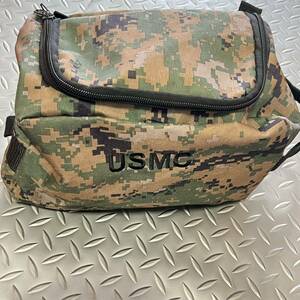 海兵隊放出品 USMC ピクセルポーチ　トラベル　おしゃれ　コレクション　(INV OP45)