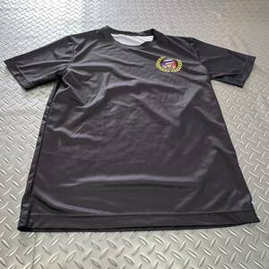 米軍放出品 Tシャツ　おしゃれTシャツ　BLACK LARGE (INV PQ17)