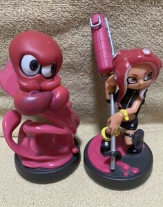 amiibo スプラトゥーン タコ　タコガール　全2種類セット　新品　ニンテンドースイッチ