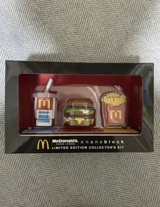 マクドナルド ナノブロック LIMITED EDITION 限定品 新品