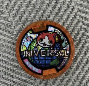 Йокай Watch Yokai Medal Medal Medal Universal Studio Limited Предмет новый