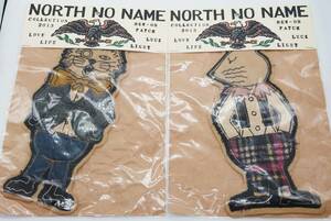 新品 ノースノーネーム north no name CAT&RAT ネコ ネズミ ワッペン パッチ HRCS ビンテージ vintage HOTROD