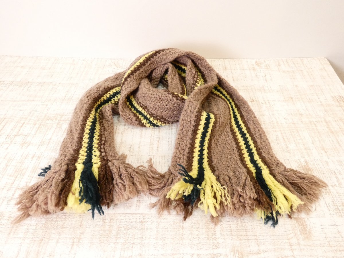 安いオーダー MARNI シープファー 大判スヌード www.m