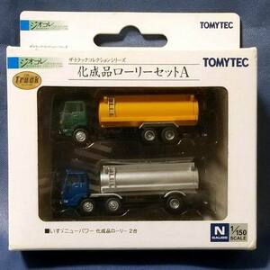 トミーテック トラック コレクション 化成品ローリーセットA ジオコレ 1/150スケール Nゲージ フィギュア TOMYTEC [ 新品 ]