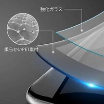 【新品】日本製 旭硝子 ソフトフレーム Xperia 1 II フルカバー 強化ガラス フィルム 保護フィルム ガラスフィルム 液晶保護フィルム 透明_画像3