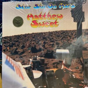 Matthew Sweet - Blue Sky On Mars VINYL LP サイン入り限定版　シュリンク付