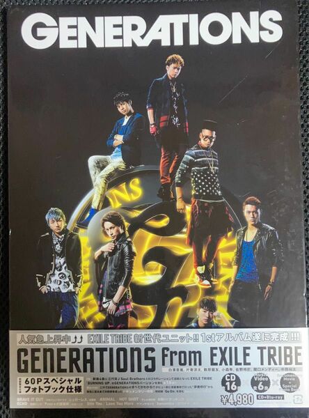 GENERATIONS from EXILE TRIBE CD+Blu-ray/