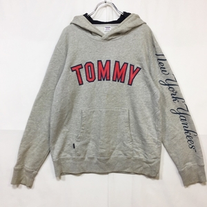 Majestic/マジェスティック プルオーバーパーカー TOMMY フード付き 裏起毛 コットン グレー サイズM メンズ