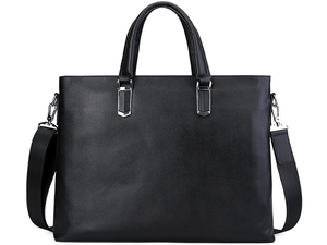 Притягивание 2way подлинная кожаная мужская сумочка для бизнеса Business Buffalo Leather Buffalo кожа A4 Совместимая на 14 -дюймовую компьютерную сумку