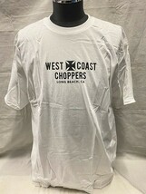 WCC ウエストコーストチョッパーズ製 イーグルTシャツ 白 ホワイト ハーレー チョッパー ショベル ナックル パンヘッド エボ スケーター_画像5