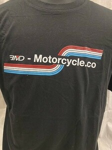 EMD製 半袖 Tシャツ Lサイズ 黒 ブラック ハーレー バイカー スケーター チョッパー ショベル ナックル パンヘッド スポーツスター