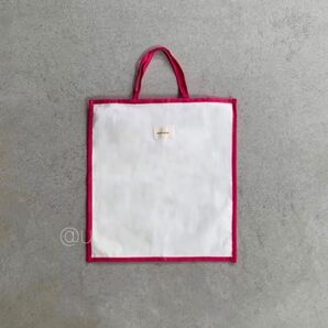 パイピング フレーム トートバッグ 3way ショルダーバッグ クラッチバッグ ロゴ ピンク 韓国ファッション お洒落 人気
