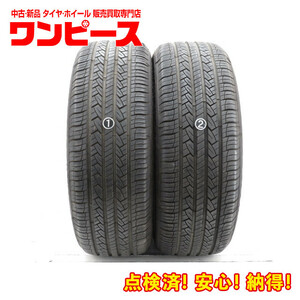 中古タイヤ 2本セット 215/60R17 96H 17インチ デルマックス UTILITY PRO 夏 ヴェルファイア 送料無料 (沖縄、離島除く) a16003