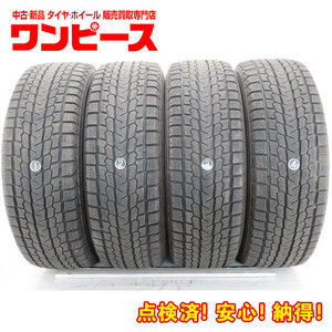 中古タイヤ 4本セット 225/60R18 100Q 18インチ ヨコハマ ice GUARD G075 冬 CX-5 送料無料（沖縄、離島除く）a16064