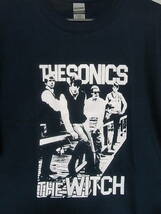 60年代ガレージロック関連★即決★新品バンドＴシャツ★ソニックス★THE SONICS★THE WITCH★ネイビーボディ×ホワイト★S/M/Lサイズ対応可_画像2