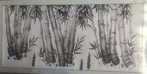 Увлечение продаж консигнации акварели бамбуковые леса густые глаза 182 см шириной 72 см.