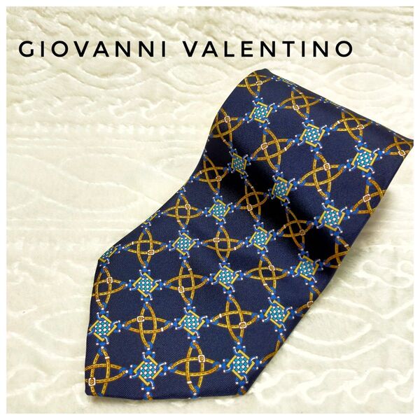 GIOVANNIVALENTINO ジョバンニバレンチノ ネクタイ イタリア製 ブランドネクタイ
