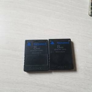 *PS2 memory card 2 ps what 10 pcs . postage 370 jpy *