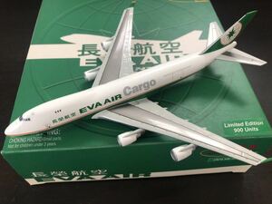 Jet-X 1/400 JX065 B747-400 EVA AIR Cargo length . aviation B-16483 limitation 900 No.0009