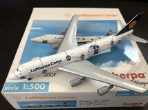 herpa Wings 1/500 B747-200F Lufthansa Cargo D-ABZF_画像1