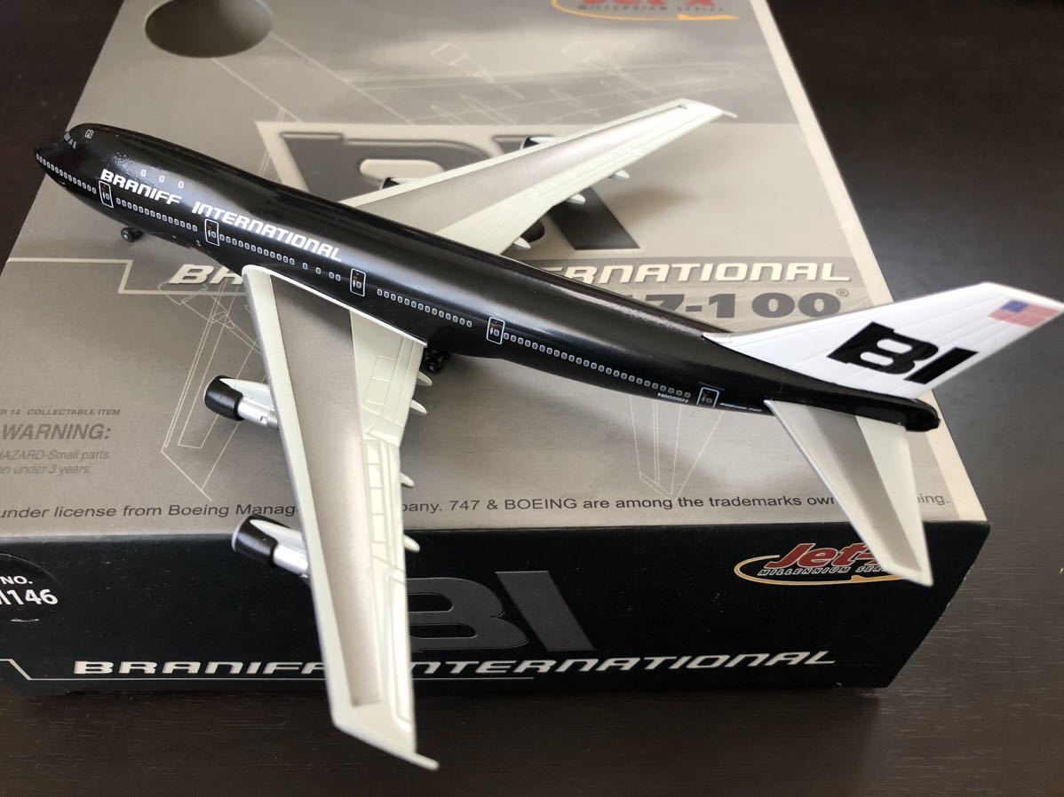 Jet-X 1/400 JXM146 B747-100 BRANIFF INTERNATIONAL Flying Colors