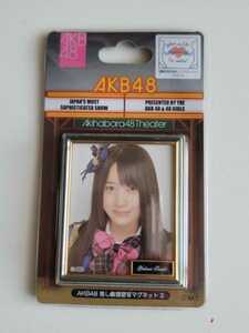 AKB48 佐々木優佳里 推し劇場壁写マグネット2 新品