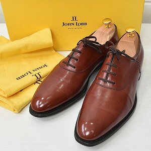 JOHN LOBB ジョンロブ TILBURY レースアップシューズ ブラウン 6 1/2E｜23b1669