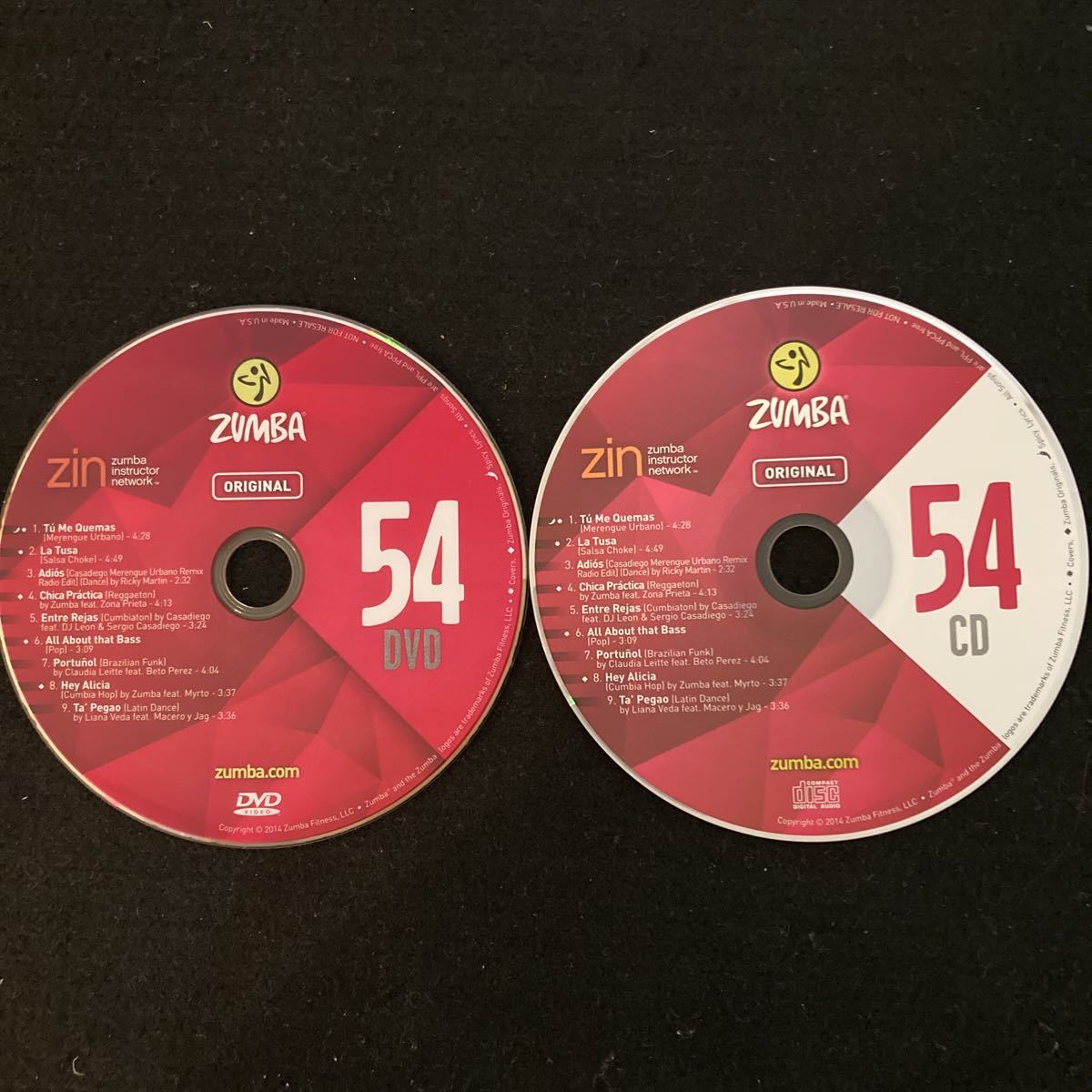 お気にいる ZUMBA CD DVD ZIN50～59 pillasport.ru