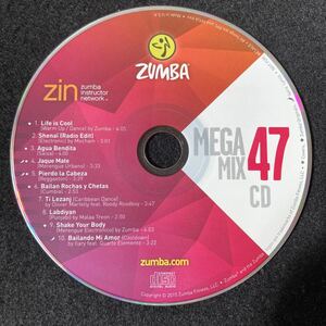 ◆◇◆　《　CD　》　ZUMBA/ズンバ　オリジナル　ZIN【　MEGAMIX47　/　メガミックス47　】　◆◇◆